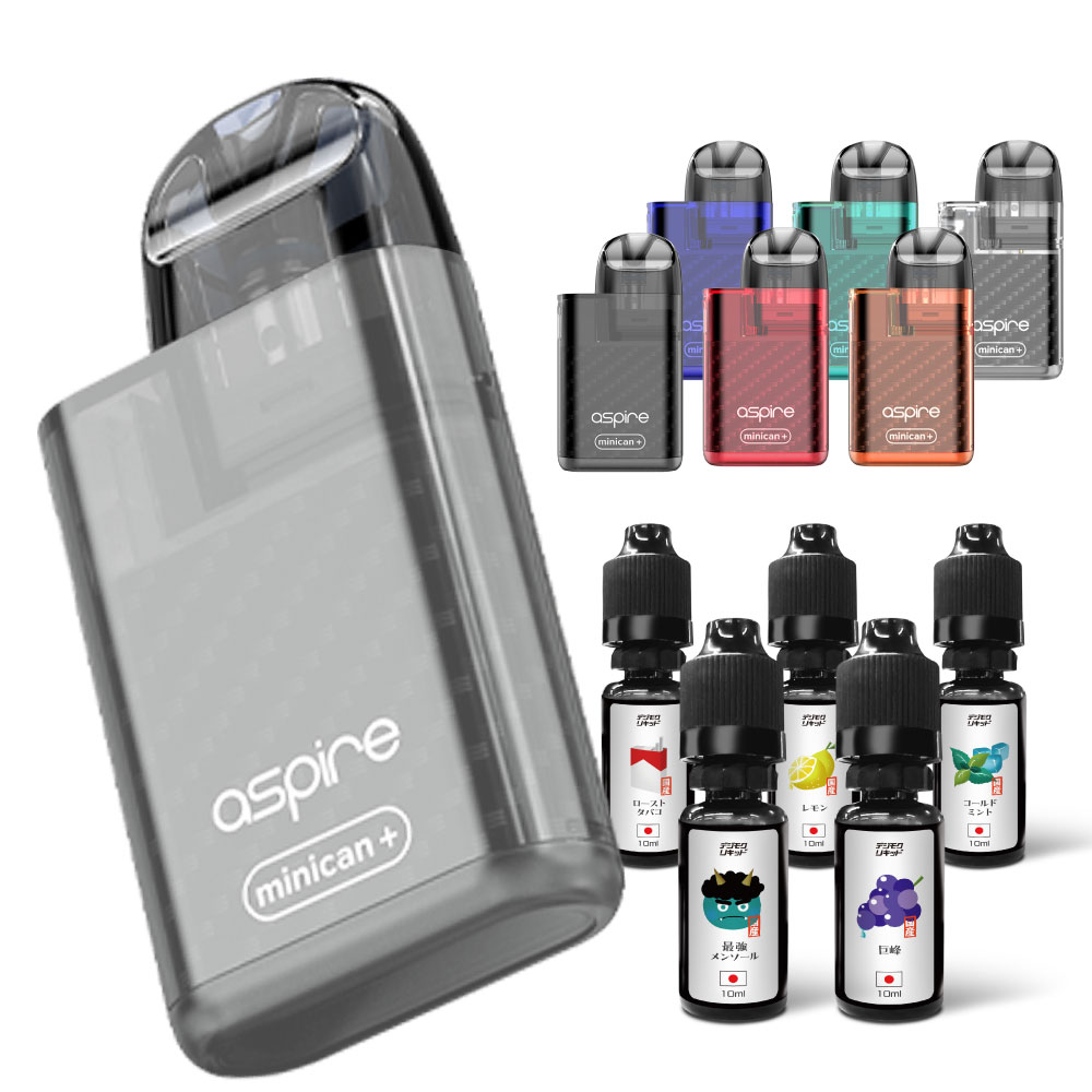 VAPE POD ASPIRE minican+ 電子タバコ ベイプ アスパイア ミニカン