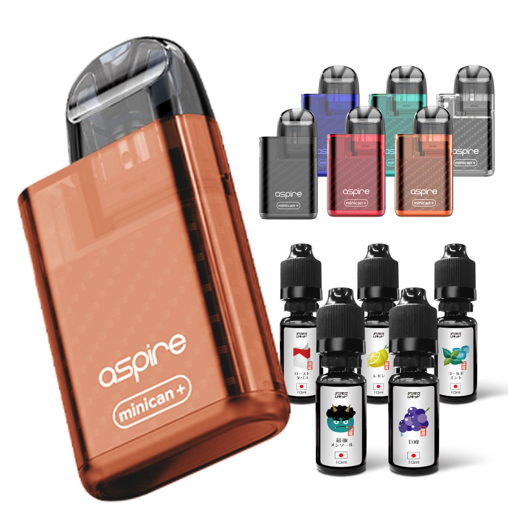 VAPE POD ASPIRE minican+ 電子タバコ ベイプ アスパイア ミニカン