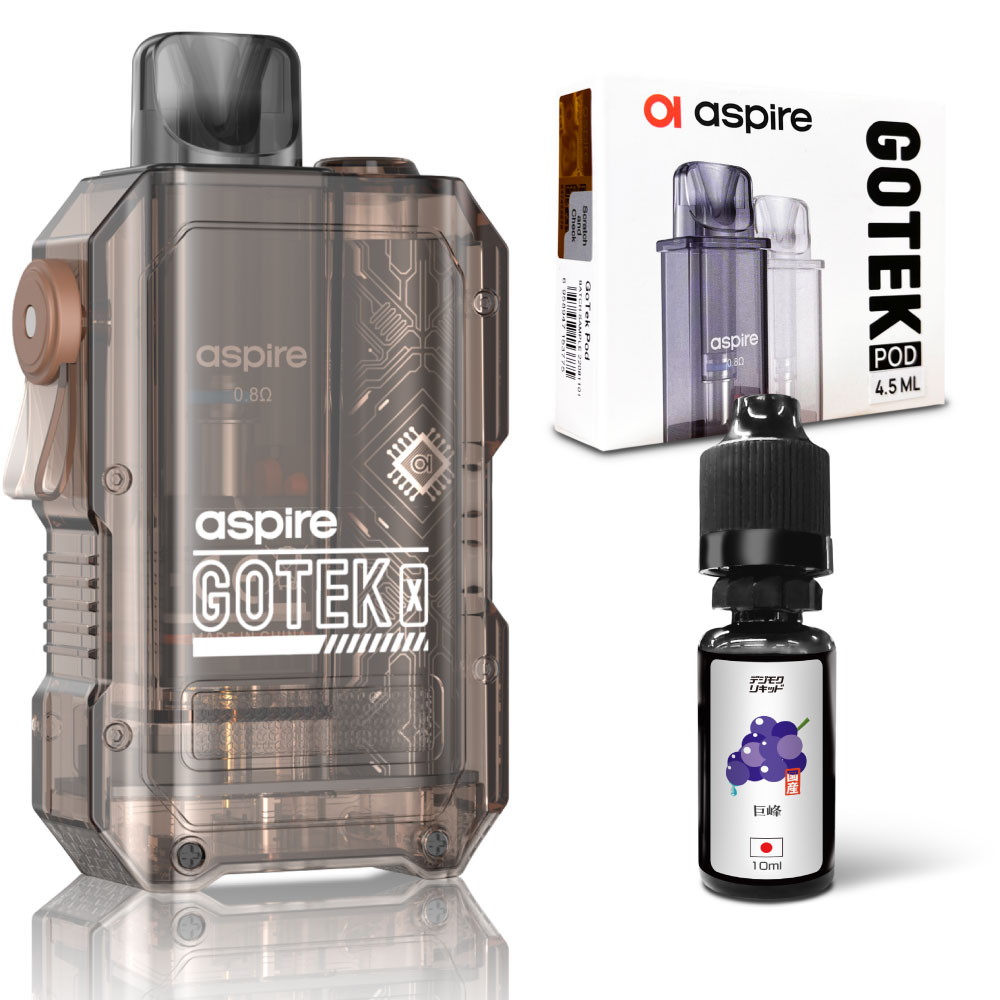 Aspire GOTEK X 電子タバコ ベイプ POD タイプ スターターキット 本体