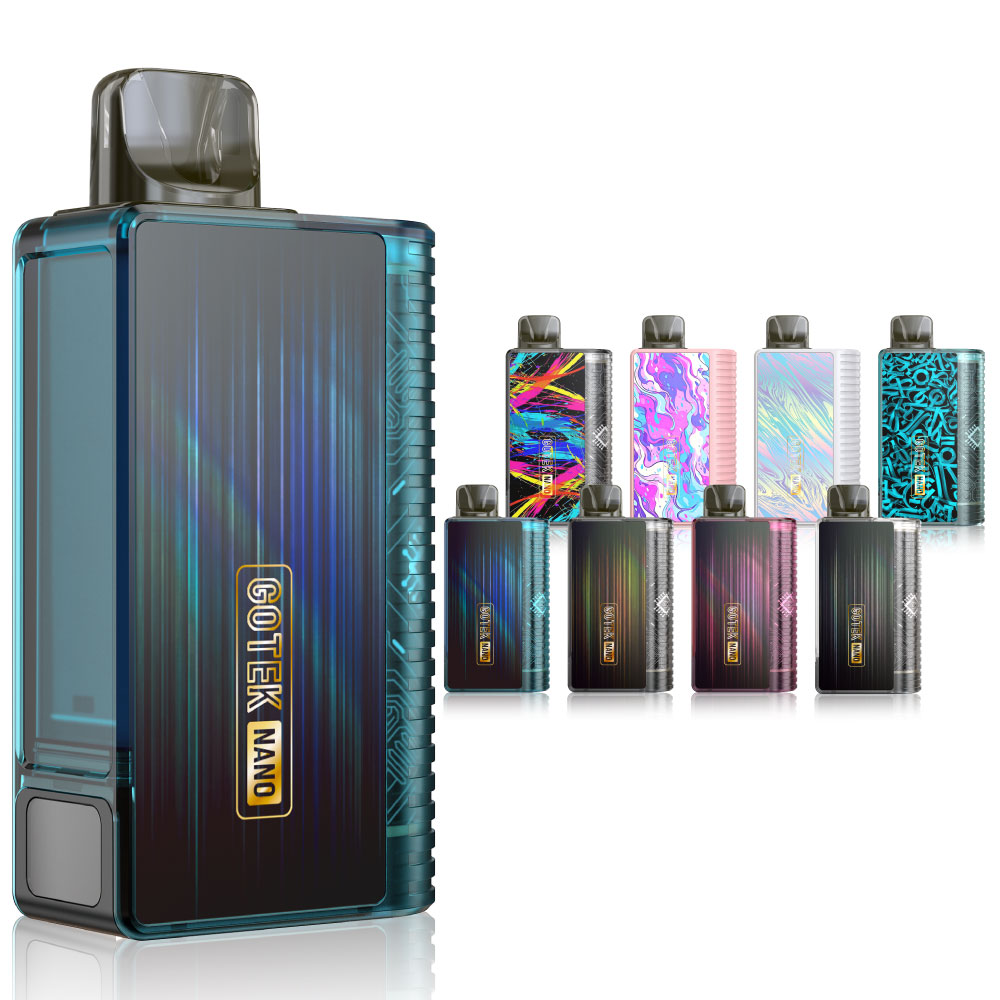 Aspire GOTEK Nano 持ち運び シーシャ 電子タバコ ベイプ 使い捨て POD