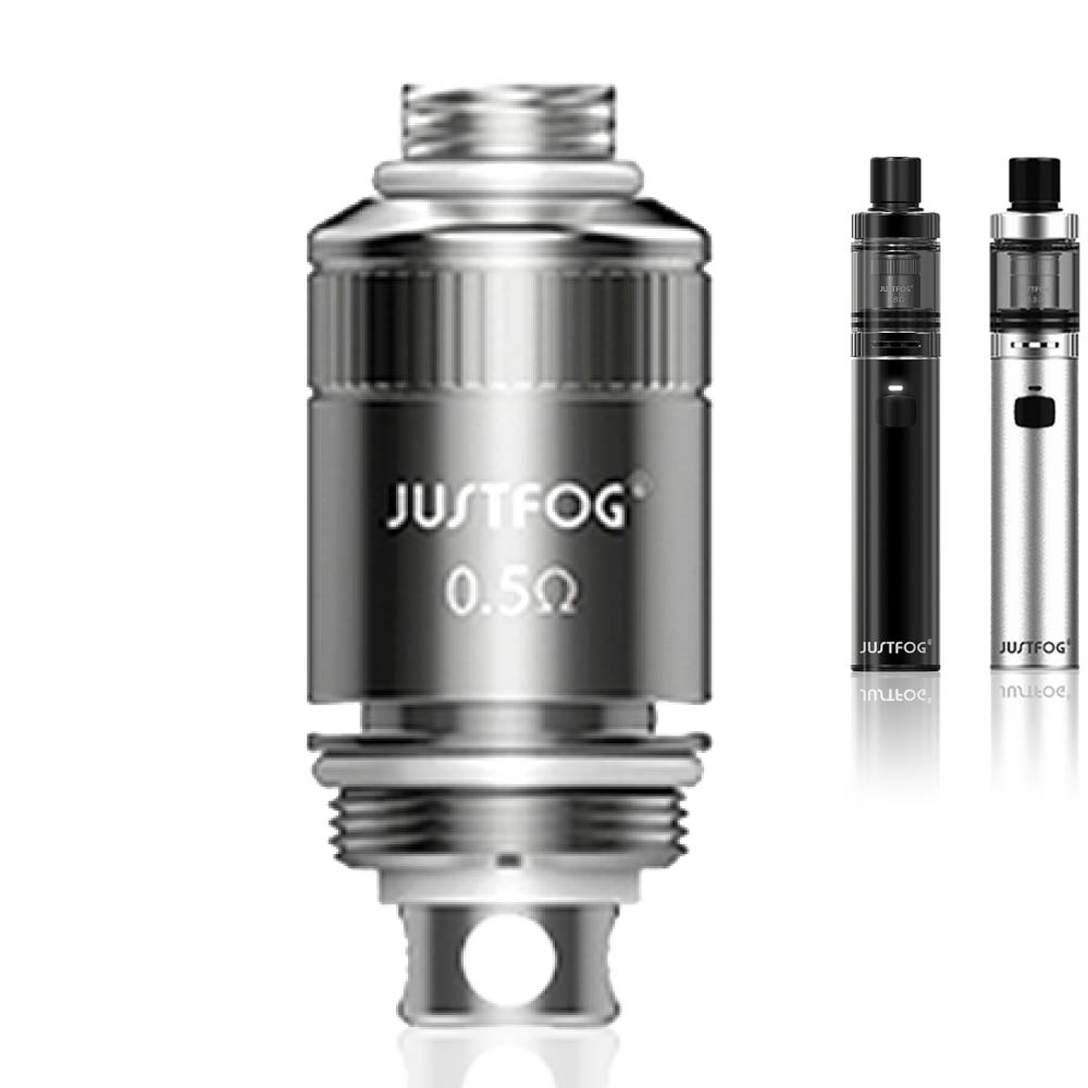 Justfog FOG1 コイル 0.5Ω 0.8Ω 5個入 フォグワン ポケックス 交換用