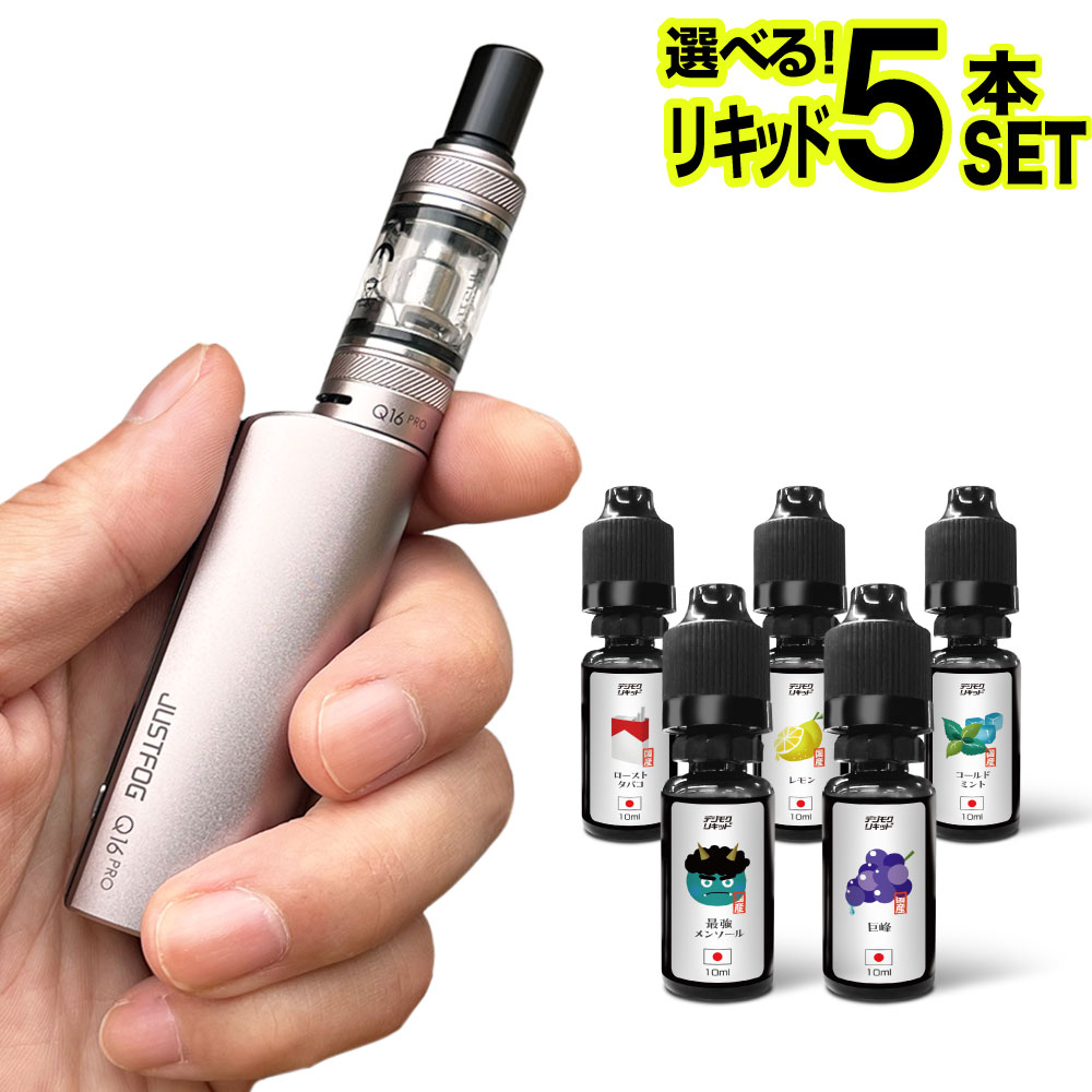 ぱたこページ 電子タバコ VAPE ベイプ スターターキット JUSTFOG Q16 PRO プロ 本体