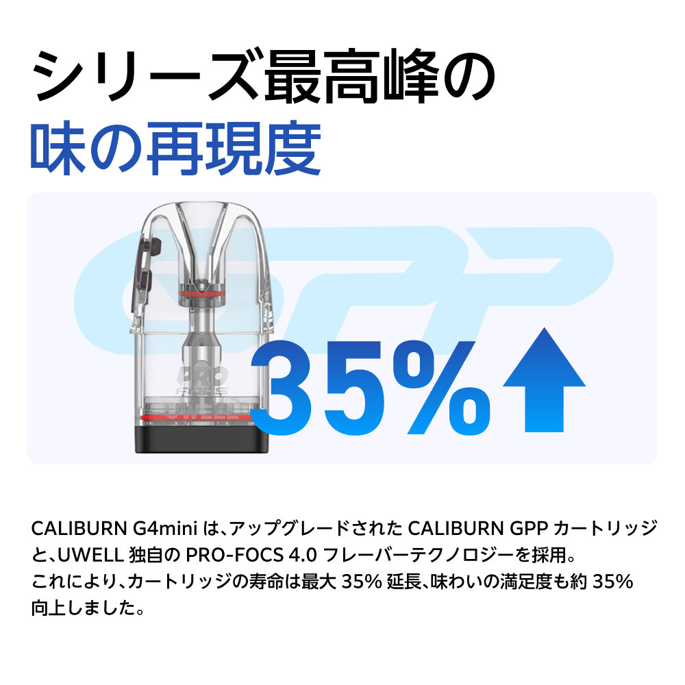 UWELL Caliburn G4 mini ...の詳細画像2