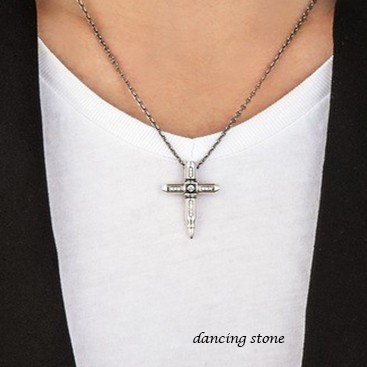 ジュエリー＆アクセサリー｜ダンシングストーン メンズ ネックレス|shakemedia