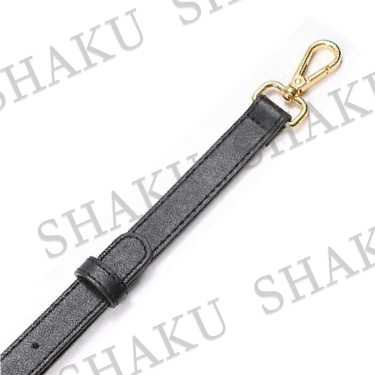 ショルダーストラップ ショルダーベルト 18mm幅 1.8cm 黒 合皮 斜め