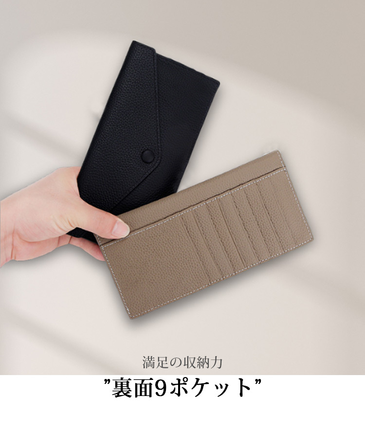 本革/牛革/レディース長財布/レディース/メンズ/長財布/二つ折り財布/スリム長財布/スリム財布/薄い財布/財布/小銭入れ/コインケース/人気/メンズ長財布/ブランド/Lizdays