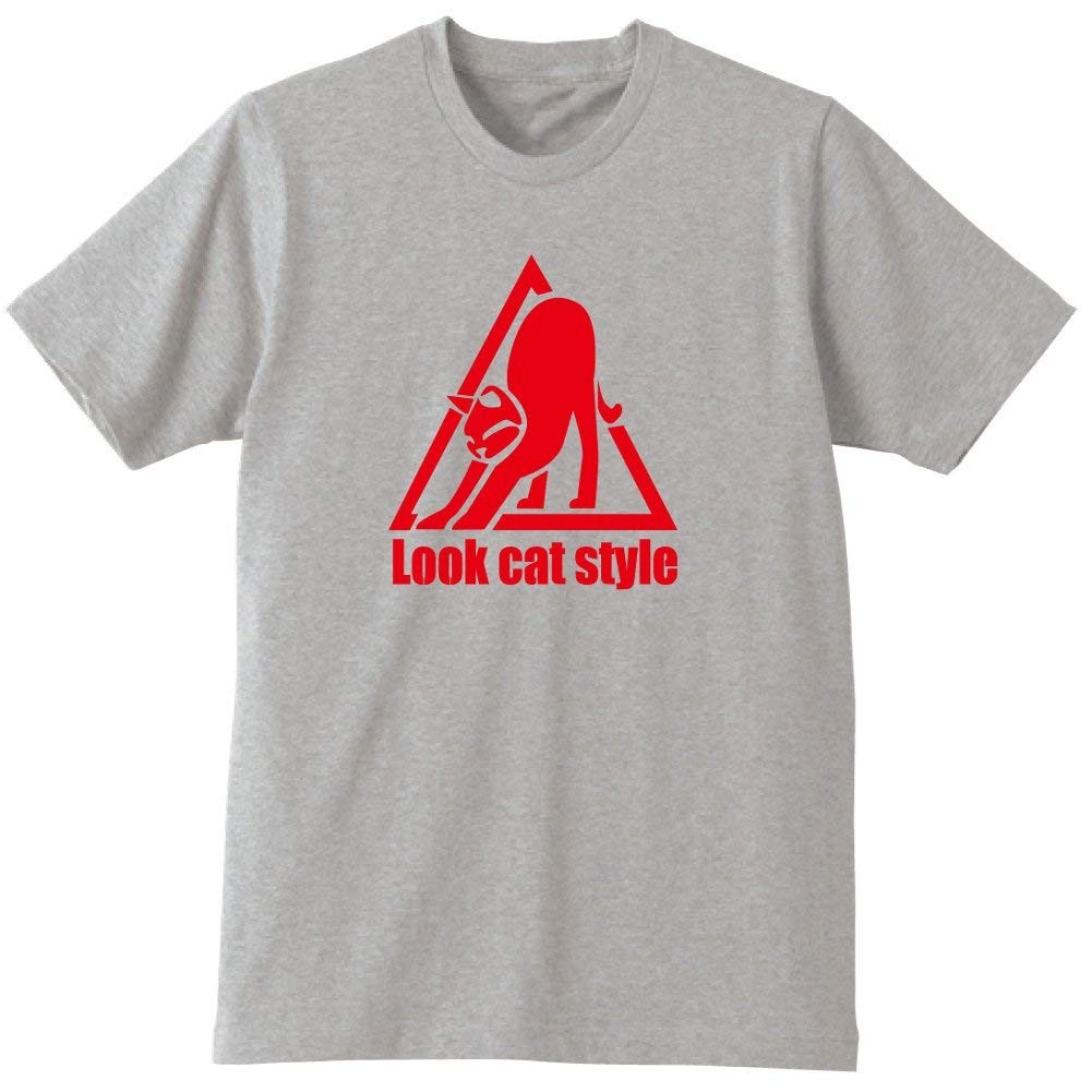 猫 ネコ 猫の日 グッズ おもしろ Tシャツ ( LOOC CAT STYLE 選べる8色 ) /O...