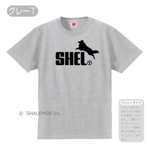 シェットランド・シープドッグ アニマル おもしろｔシャツ ( 選べる８色 Tシャツ シェルティ ジャ...
