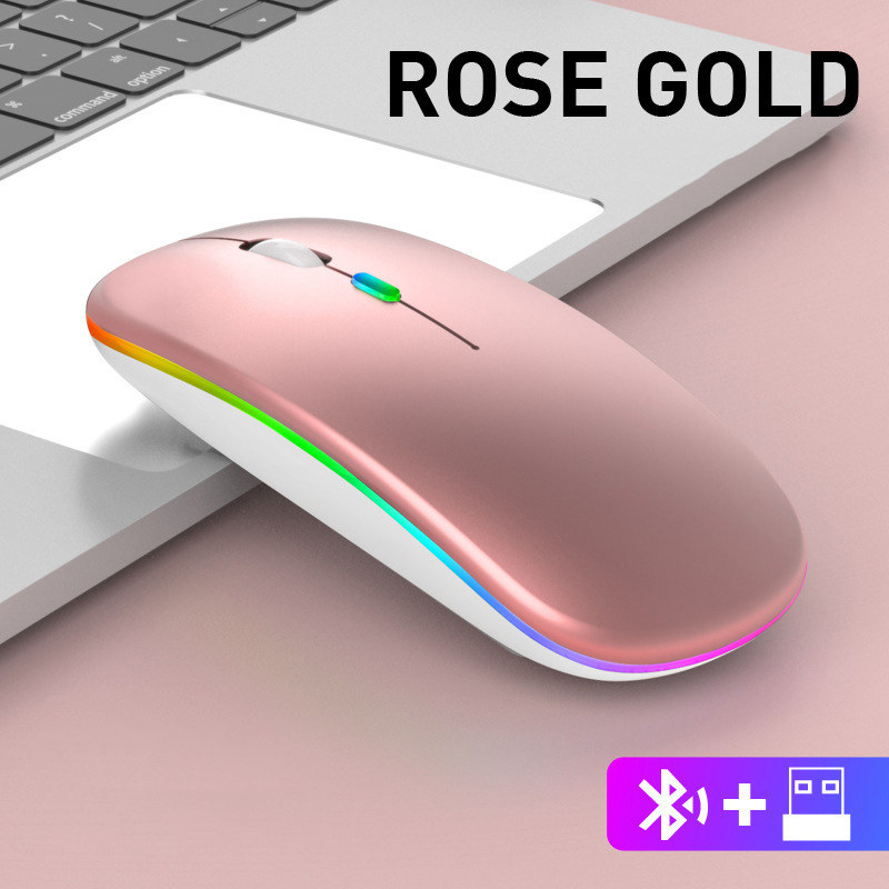 マウス ワイヤレスマウス 無線 充電式 Bluetooth 5.2 LED 光学式 超薄型 ワイヤレス ブルートゥース 高精度 小型 軽量 高感度｜share-21｜07