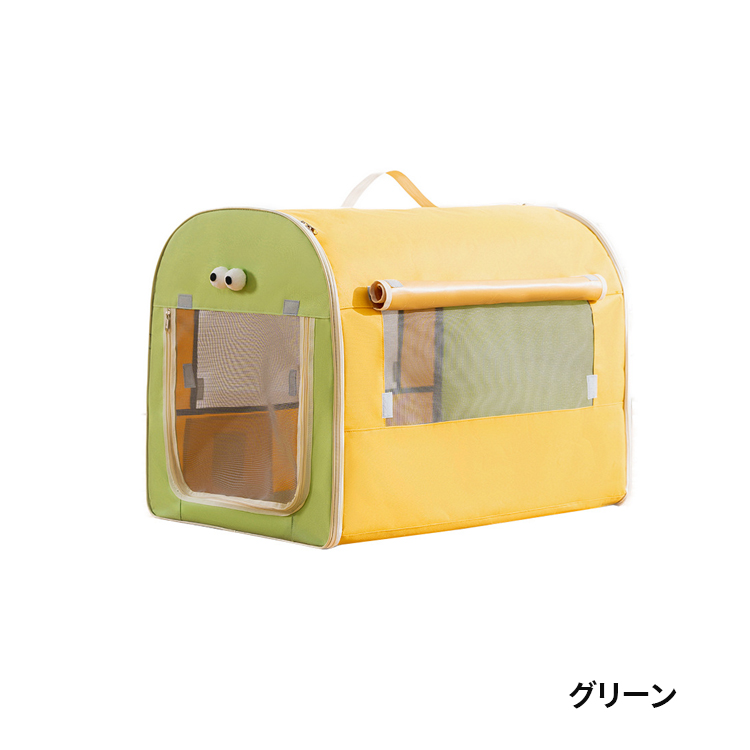 ペット キャリー キャリーバッグ 折りたたみ ソフトクレート 小型 中型 犬 ネコ 撥水 ドライブボックス ソフト ペットケージ マット付  ペット用品 大きいサイズ |  | 03
