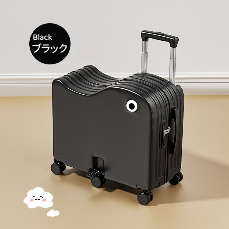 キッズ スーツケース 子供が乗れるスーツケース 家族旅行 六輪子供用 防犯ロック 荷物掛け ステップ付き カップホルダー付き 32L 35L 38L 40L 軽い 静音仕様 |  | 01