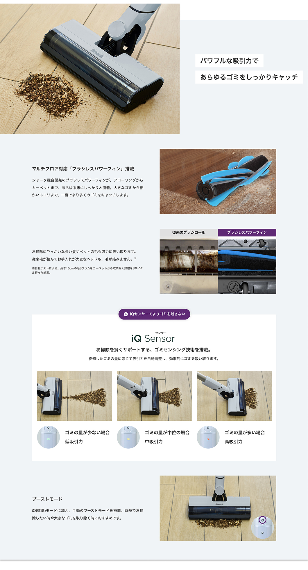 Shark EVOPOWER SYSTEM FIT+ LC150J