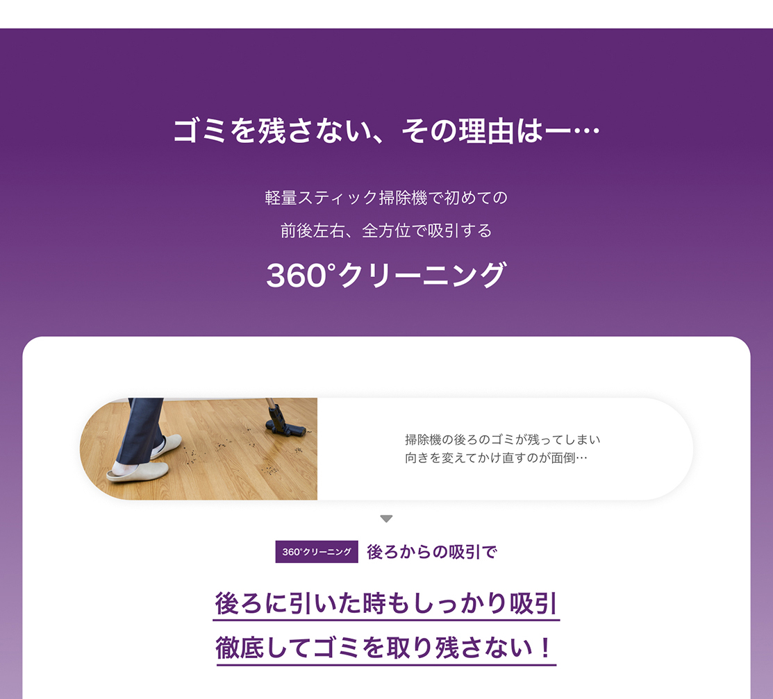 EVOPOWER SYSTEM BOOST コードレススティッククリーナー LC751J