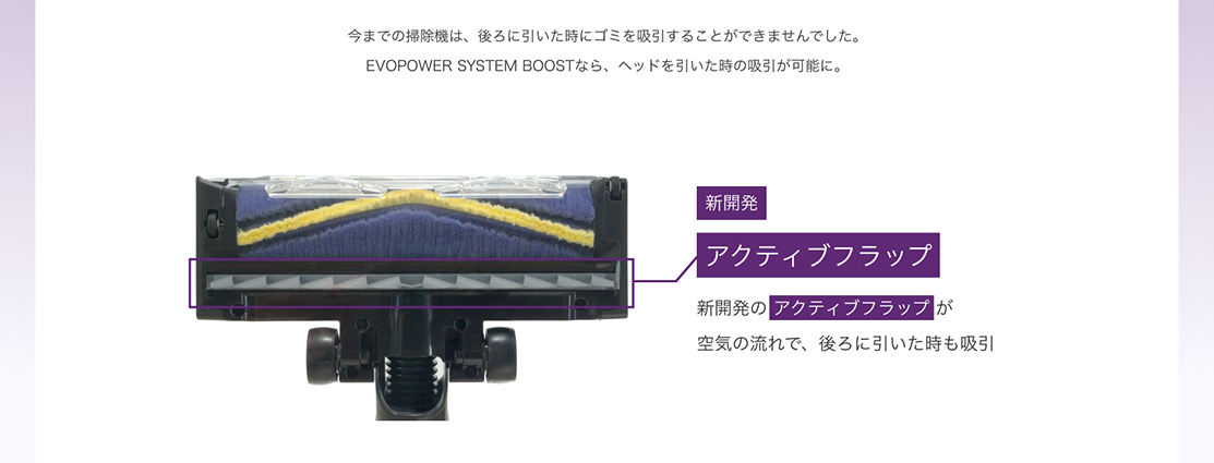 EVOPOWER SYSTEM BOOST コードレススティッククリーナー LC701J