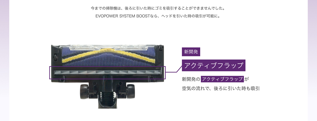 EVOPOWER SYSTEM BOOST コードレススティッククリーナー LC701J