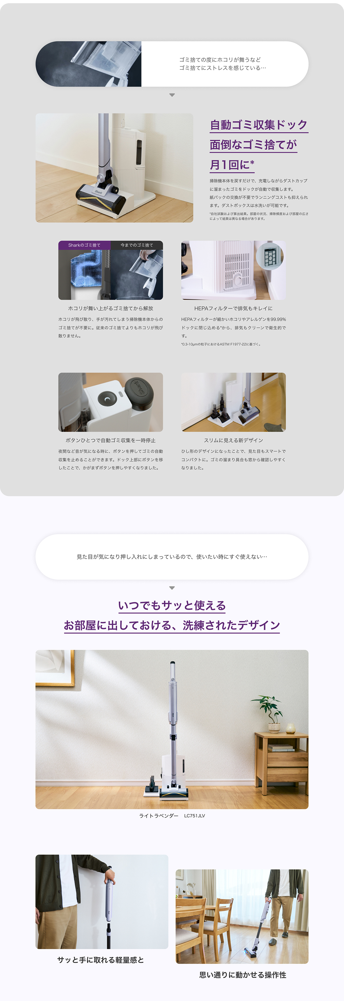 EVOPOWER SYSTEM BOOST コードレススティッククリーナー LC701J
