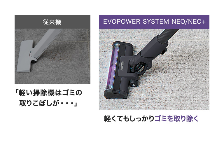Shark シャーク EVOPOWER SYSTEM NEO+ コードレススティック Shark シャーク EVOPOWER SYSTEM NEO+ コードレススティック