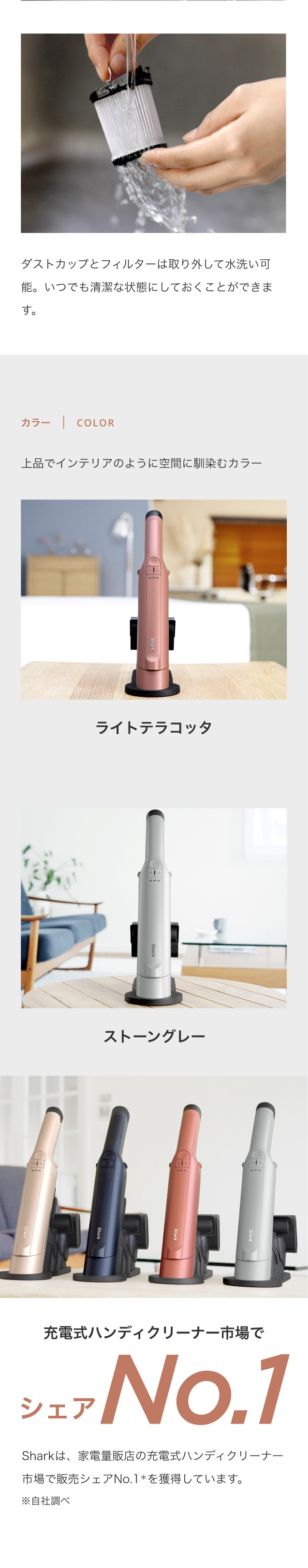 Shark（シャーク） Shark EVOPOWER DX エヴォパワーデラックス 充電式