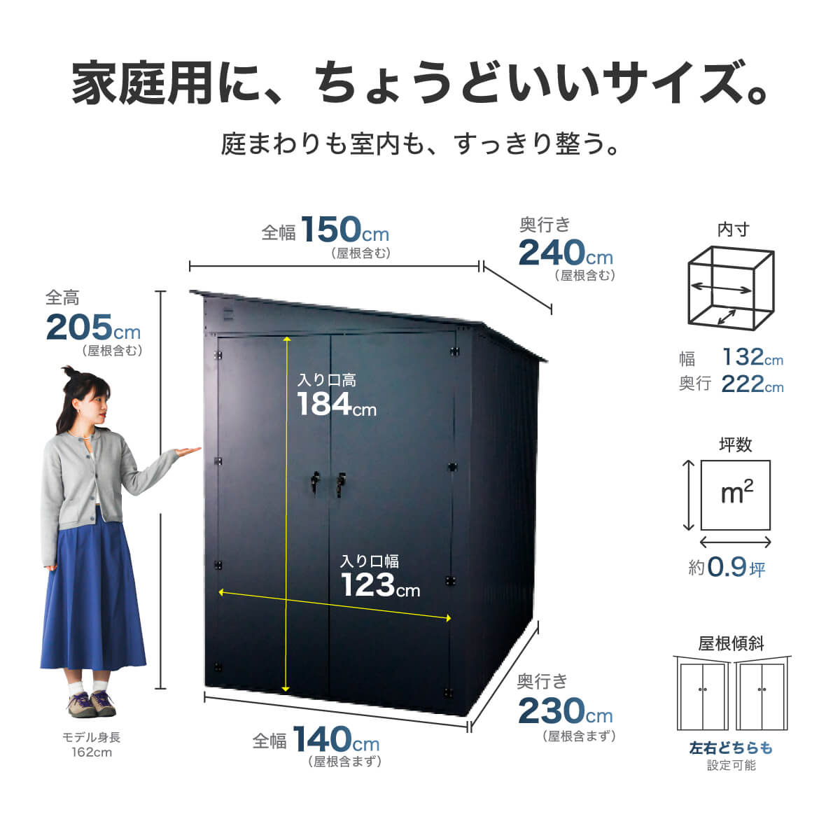 シェッドワールド（SHED WORLD） 【選べる配送】物置 屋外 大型 メタル 