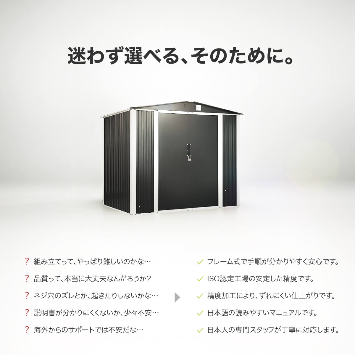 [取引中です] 物置 メタルシェッド シェッドワールド（SHED WORLD） 【選べる配送】物置 屋外 大型 メタル