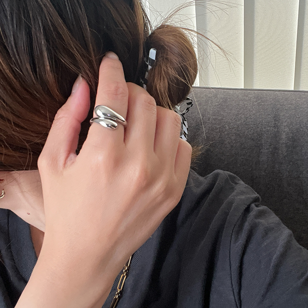 リング 指輪 金属アレルギー つけっぱなし ステンレス フリーサイズ