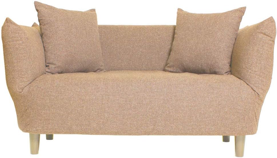 日本製 コンパクトカウチソファー 2人掛け 幅 141 リクライニング コンパクト 足取り外し ファブリック 可愛い 小さめ おしゃれ カウチソファエレガンス |  | 02