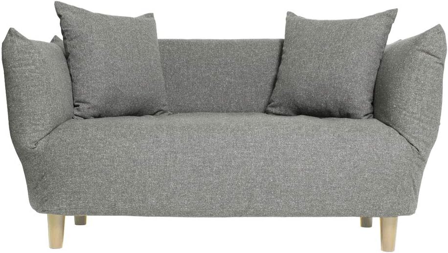 日本製 コンパクトカウチソファー 2人掛け 幅 141 リクライニング コンパクト 足取り外し ファブリック 可愛い 小さめ おしゃれ カウチソファエレガンス |  | 03