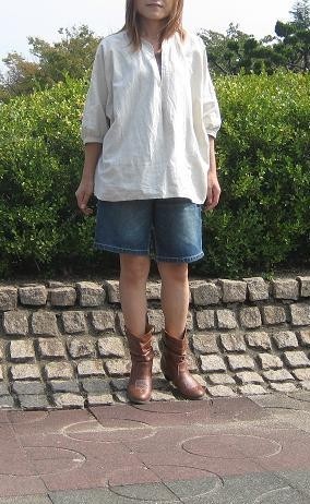 ドルマンスリーブのプルオーバー型紙（フリーサイズ）