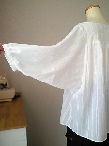 ドルマンスリーブヨークブラウス型紙（フリーサイズ）