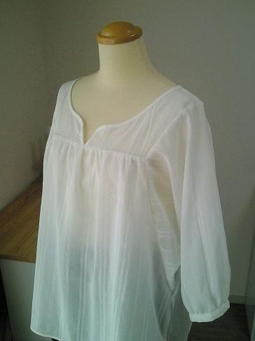 ドルマンスリーブヨークブラウス型紙（フリーサイズ）