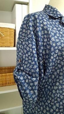 オープンカラーのブラウス型紙(M〜5L)