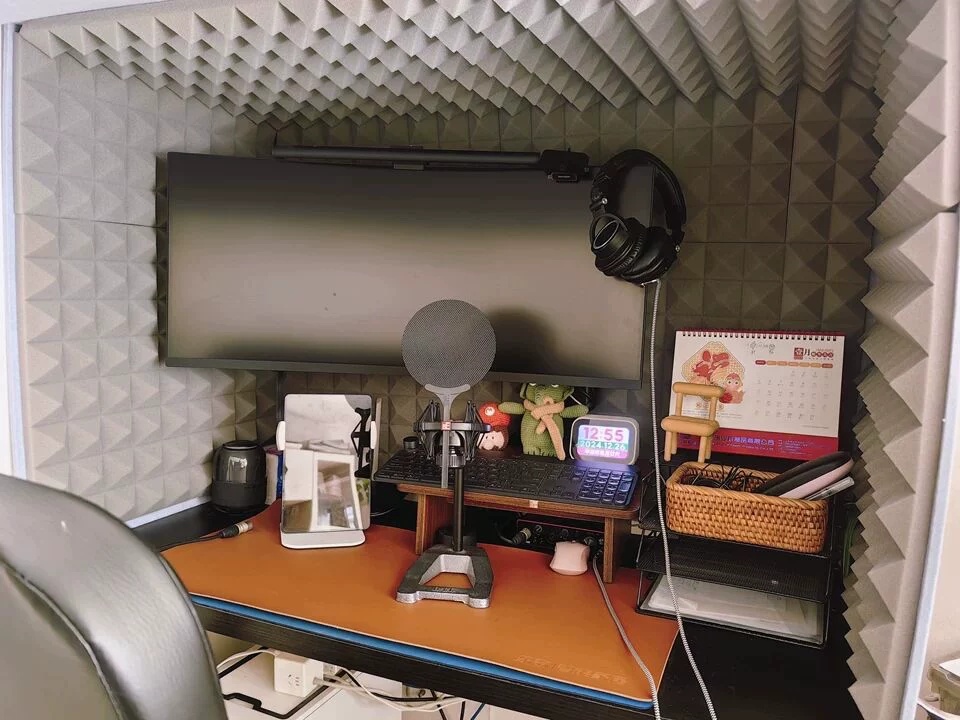 録音ブース 簡易防音室 ボイスブース 吸音材 防音パネル 組立式
