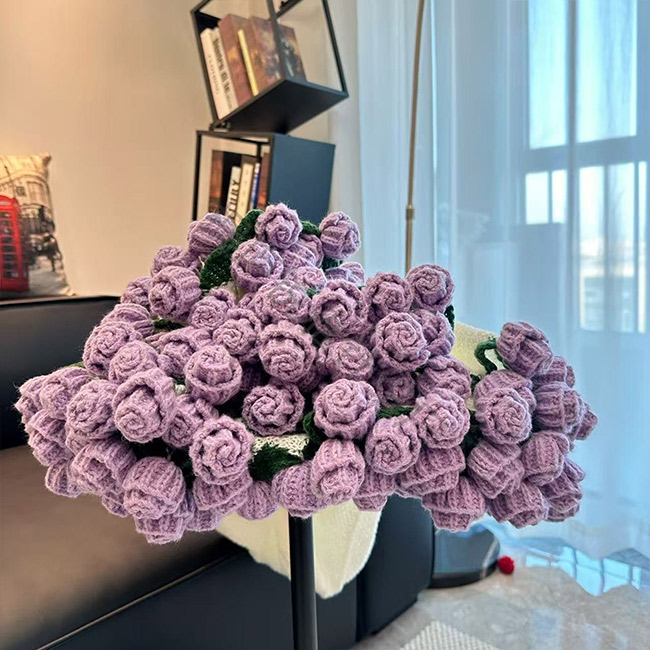 ブランケット 花束 毛布 ニットフラワー ブーケブランケット ギフト