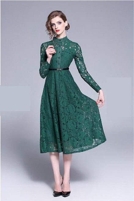 パーティ ドレス 結婚式 ワンピース 代 30代 40代 緑 グリーン 総レース ウエディング 送料無料 Ma04 Shiawase Clothes 通販 Yahoo ショッピング