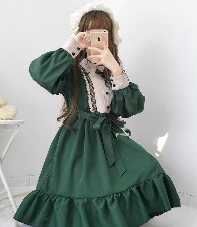 ワンピース フリル ラブリー レディース 女の子 ドール ロリータ 女性 コスプレ 衣装 メイド服 送料無料 Ni3695 Shiawase Clothes 通販 Yahoo ショッピング