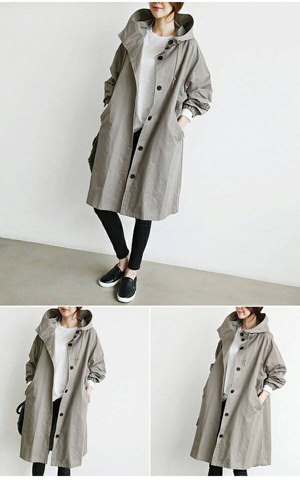 トレンチコート レディース ロングテロンチ 人気 コート カジュアルトレンチ アウター 秋 送料無料 Om5287 Shiawase Clothes 通販 Yahoo ショッピング