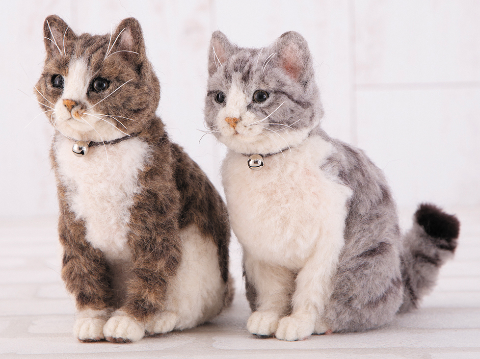 春咲桜龍猫 「可動！」 ドラゴン キャット 猫 桜 蝶々 ネコ 羊毛