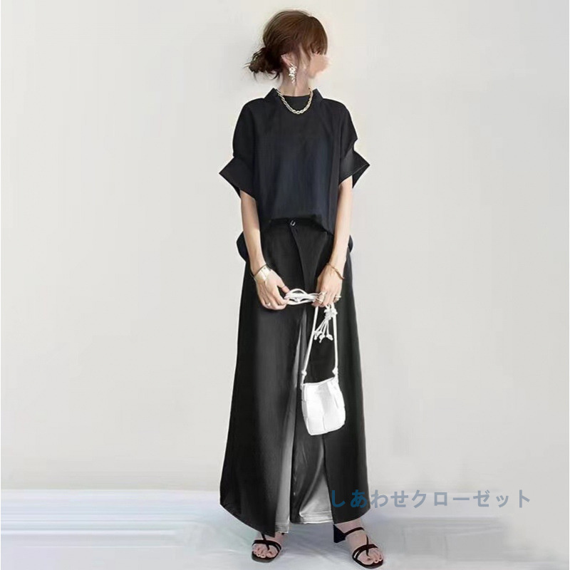 おさら　トップス&パンツ　2点セット おさら トップス&パンツ 2点セット 楽天市場】パンツスーツ