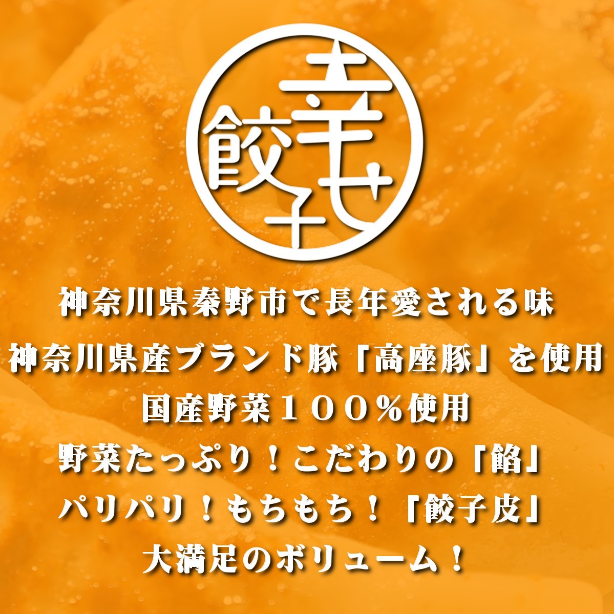 餃子 ぎょうざ 幸せ餃子（中）120個セット 神奈川県産「高座豚」使用 