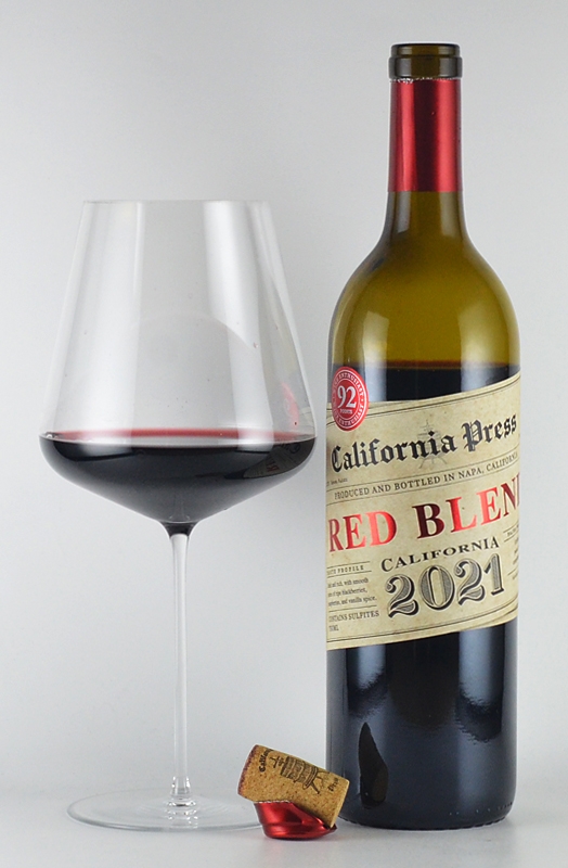 カリフォルニア プレス レッドブレンド カリフォルニア California Press Red Blend California カリフォルニアワイン 赤ワイン