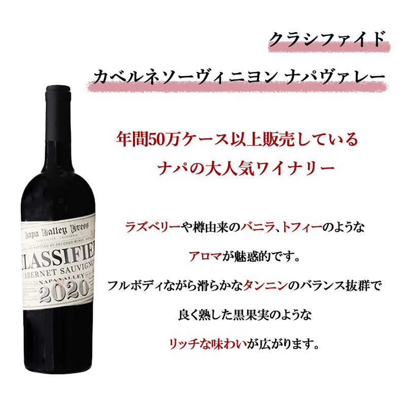 【送料無料】ナパワイン販売数量日本一ワインショップが厳選した銘醸地ナパ産白3本赤3本合計6本セット！wine |  | 06