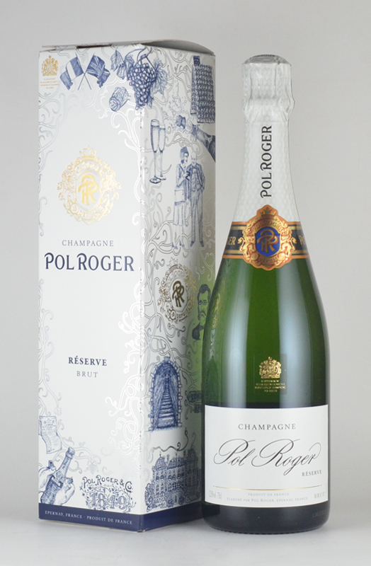 ポル・ロジェ ブリュット レゼルヴ[正規品][化粧箱入り] Pol Roger Brut Reserve : 177327416 :  しあわせワイン倶楽部 - 通販 - Yahoo!ショッピング