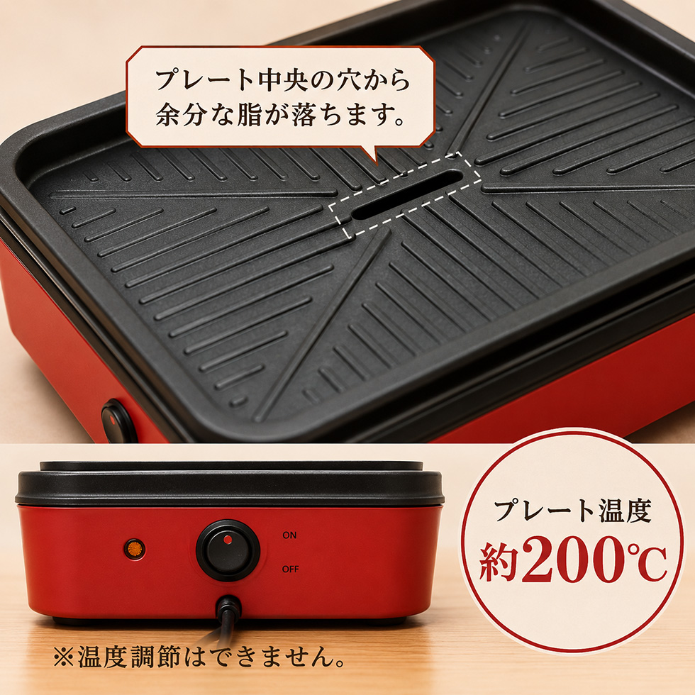 （新品未使用）ミニ　江戸火鉢　電気コンロ　野々田商店 卓上コンロ ミニ焼肉コンロ 電気 焼肉プレート ミニホットプレート 卓上 焼き鳥
