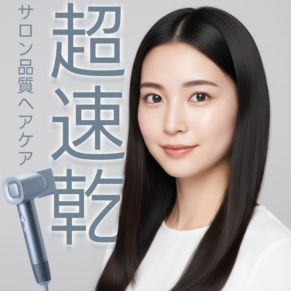 ドライヤー 速乾 ヘアドライヤー 大風量 マイナスイオン ヘアケア 4
