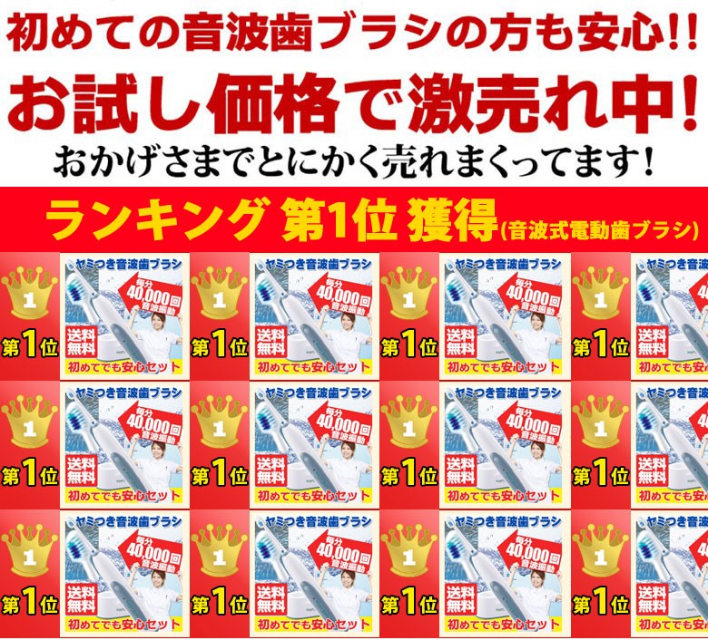 電動歯ブラシ 音波歯ブラシ 音波振動歯ブラシ スマートソニック SSS-750 :SSS-750:オリジナル家電のシバデンネット - 通販 -  Yahoo!ショッピング