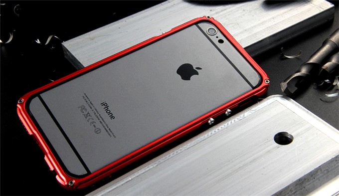 日本代拍: ◆伝奇◆新登场iphone6/6s バンパーアルミケースバックプ