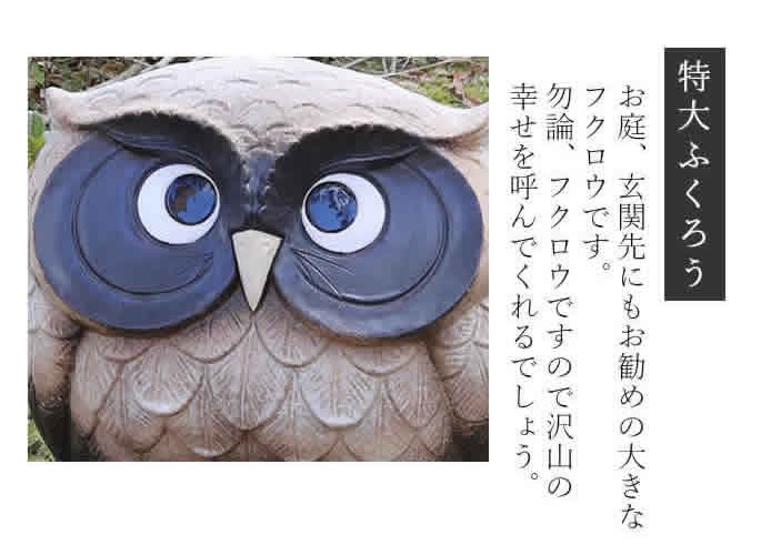 信楽焼 ふくろう 陶器 フクロウ 置物 かわいい おしゃれ ギフト 玄関