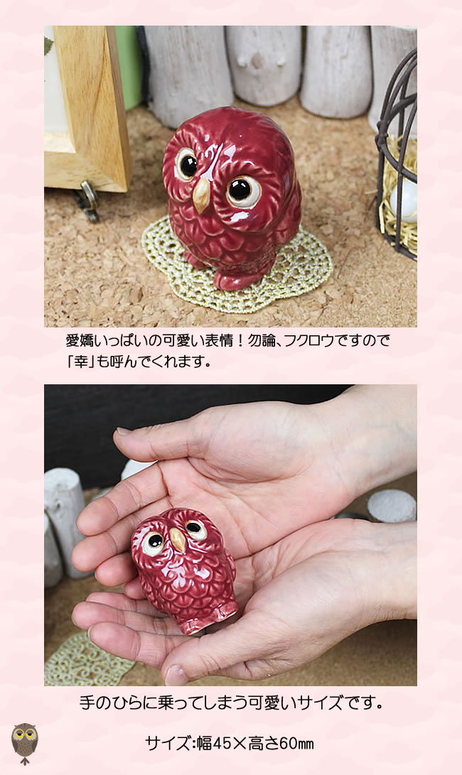 ふくろう 置物 信楽焼 フクロウ 陶器 ふくろう やきもの