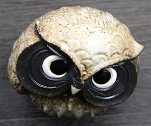 信楽焼 ふくろう 陶器 フクロウ 置物 かわいい おしゃれ ギフト 玄関
