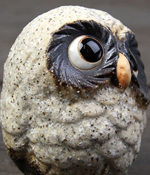 信楽焼 ふくろう 陶器 フクロウ 置物 かわいい おしゃれ ギフト